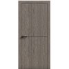 Двері міжкімнатні Terminus Light ПК 03 ПЕКАН  Молдинг ЧОРНИЙ або СІРИЙ