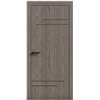 Двері міжкімнатні Terminus Light ПК 09 ПЕКАН Молдинг ЧОРНИЙ або СІРИЙ