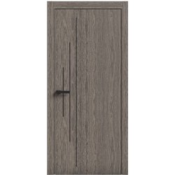 Двері міжкімнатні Terminus Light ПК 11 ПЕКАН Молдинг ЧОРНИЙ або СІРИЙ