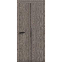 Двері міжкімнатні Terminus Light ПК 17 ПЕКАН  Молдинг ЧОРНИЙ або СІРИЙ