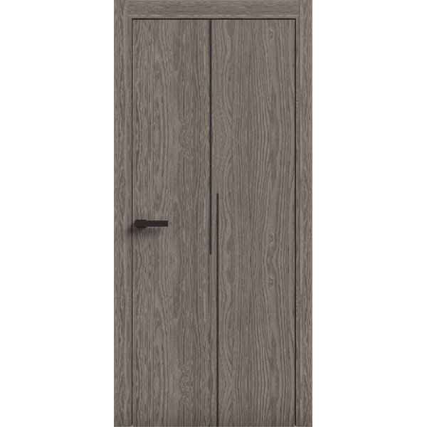 Двері міжкімнатні Terminus Light ПК 17 ПЕКАН  Молдинг ЧОРНИЙ або СІРИЙ