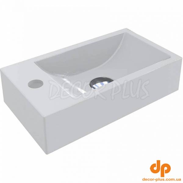 Раковина Faro R 408х227, колір білий, покриття глянець (1 сорт)