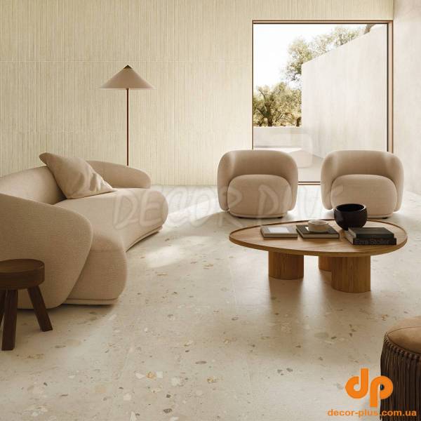 FL08BAC I CEMENTI IVORY CIOTTOLO SQ. 120X60 (1 сорт)