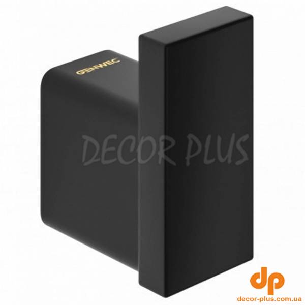 GW05 55 04 03 Pompei Гачок, нержавіюча сталь, чорний мат. (1 сорт)