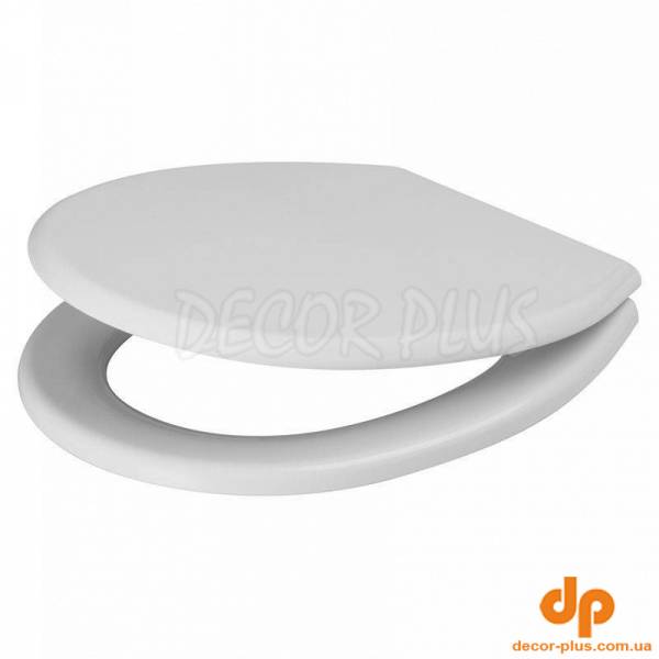 Сидіння д/унітазу MITO GREY/RED поліпропілен