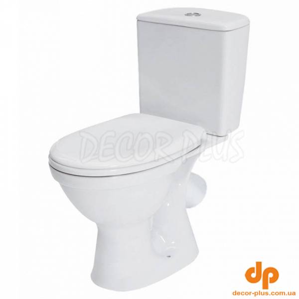 Унітаз-компакт 483 MERIDA 031 кос злив,3/6,нижн підв+сид поліпр антиб пласт кріпл