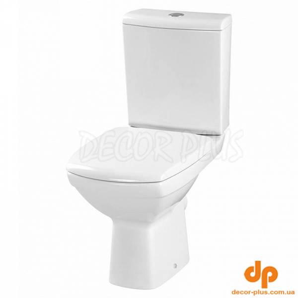 Унітаз-компакт 516/559 CARINA CLEAN ON 011гор злив,3/5,нижн підв+сид дюр пов пад легко з'ємне