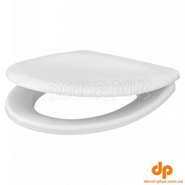 Сидіння д/унітазу CERSANIA/DELFI/MODUO дюропласт антиб, пов пад, легко з'ємне