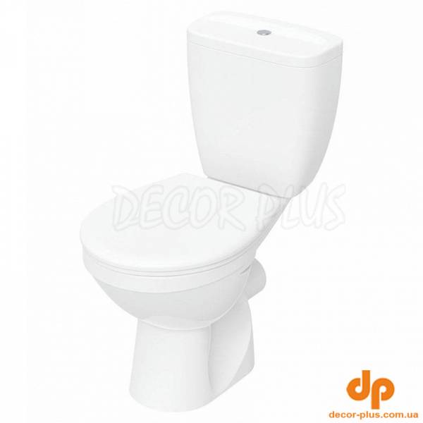 Унітаз-компакт IDOL, гор.злив, 3/6л, нижн. підв.+сидіння поліпропілен