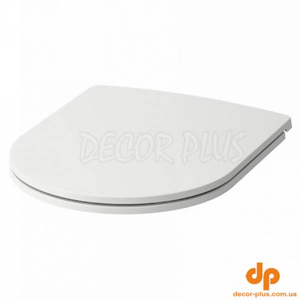 Сидіння д/унітазу PRO Slim, дюропласт, повільне падіння