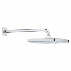 Верхній душ TEMPESTA CUBE 250 (1 пол) з кронштейном 380мм, хром