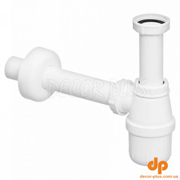 Сифон д/мийки, 1 1/2*50 пластик
