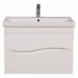 Шафка АЛЬФА+раковина ELITE 80, підвісна