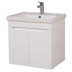 Шафка ОМЕГА 60+раковина FRAME 60, підвісна