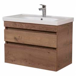 Шафка ВІНТАЖ 70+раковина FRAME 70, аліканте, консольна