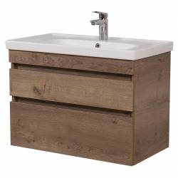 Шафка ВІНТАЖ 80+раковина FRAME 80, аліканте, консольна