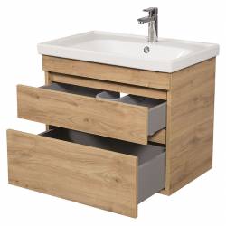 Шафка ВІНТАЖ 80+раковина ELITE 80, севілья, консольна