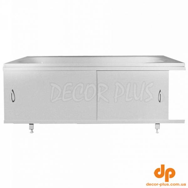 Екран розсувний д/ванни сталевий проф. 170х50, білий (ЄВС)