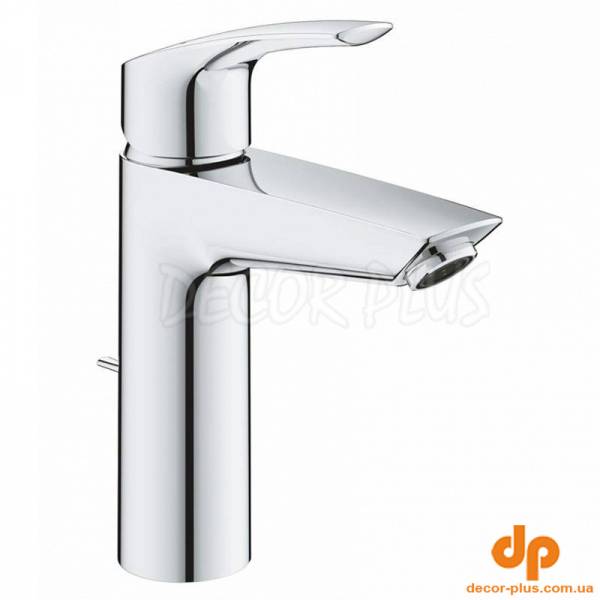 Змішувач EUROSMART раковина, M, гідрозатвір, хром