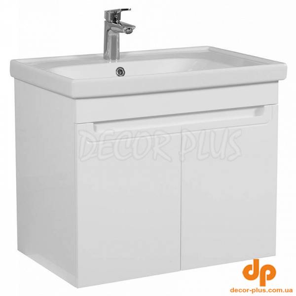 Шафка ОМЕГА 70+раковина FRAME 70, підвісна