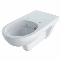 Чаша підвісного унітазу SELNOVA COMFORT Rimfree,  овальна, подовжений виліт, б/сид