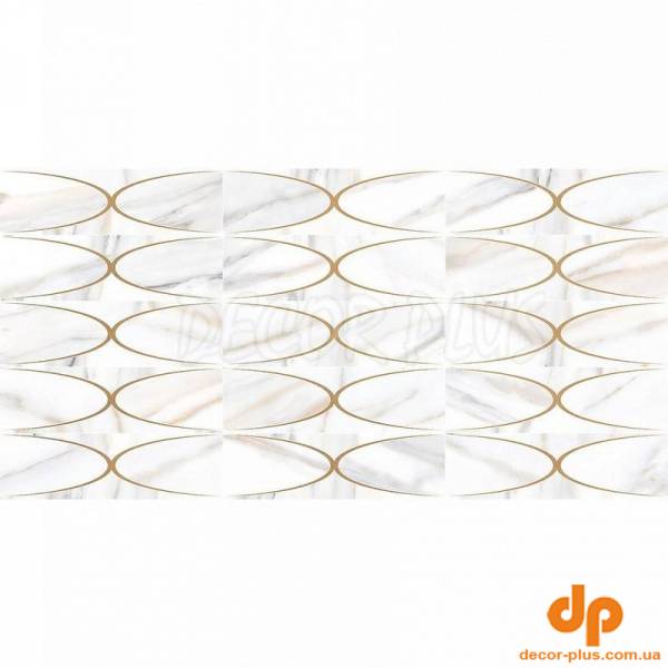 Кахель д/стіни LUNA GOLD STRUCTURE GLOSSY 29,7х60