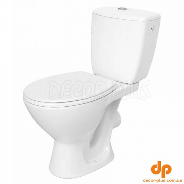Унітаз-компакт 817 MILOS KA 010 гор злив, 3/6,бічн підв+сид поліпр пластик кріпл