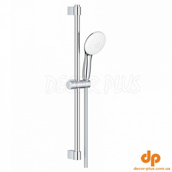 Набір душ TEMPESTA 110 (стійка 600мм+лійка (2 пол)+шланг 1,75м), хром