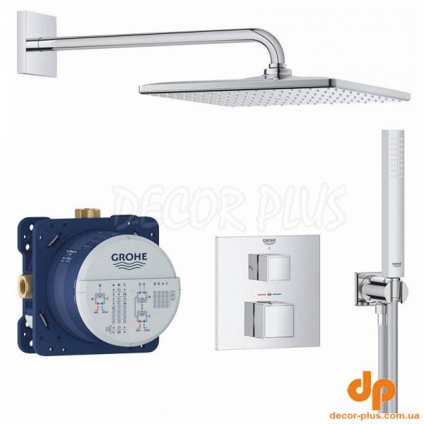 Душ система вбуд GROHTHERM CUBE