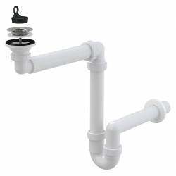 Сифон раковина, економія простору d63