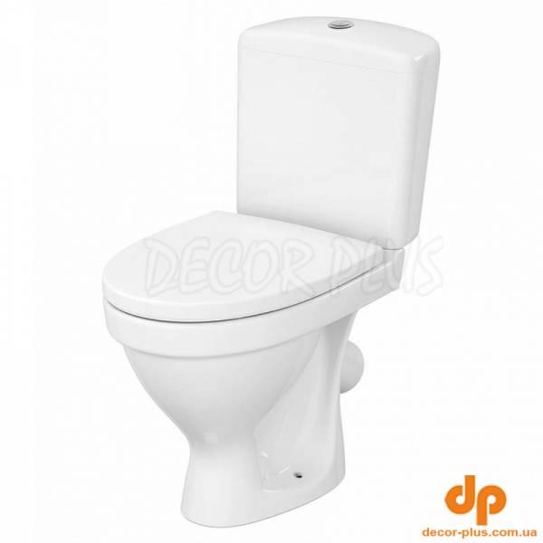 Унітаз-компакт 839 (771*) EKO 2 SIMPLE ON 031 кос злив,3/6,нижн підв+сид поліпр мет кріпл