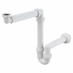 Сифон д/умивальника, що економить простір з накидною гайкою 5/4"