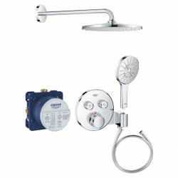 Душ система GROHTHERM SMARTCONTROL (вбуд мех35604+29120+26557+26146+26544+28364)