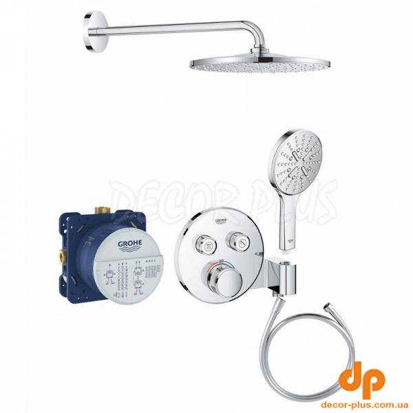 Душ система GROHTHERM SMARTCONTROL (вбуд мех35604+29120+26557+26146+26544+28364)