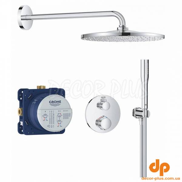 Душ система GROHTHERM (35604+24076+26146+26557+27367+26658+28364)