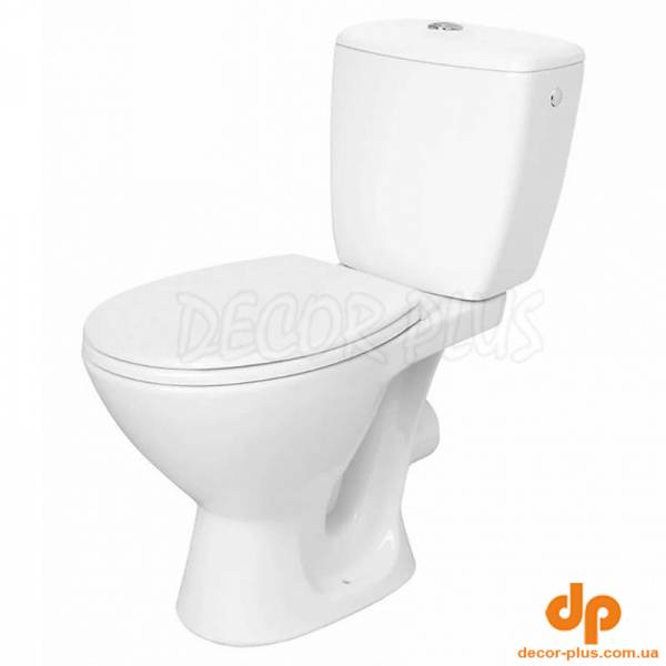 Унітаз-компакт 908(804) KASKADA NEW 011 гор злив,3/6,нижн підв+сид. поліпр. мет? кріпл
