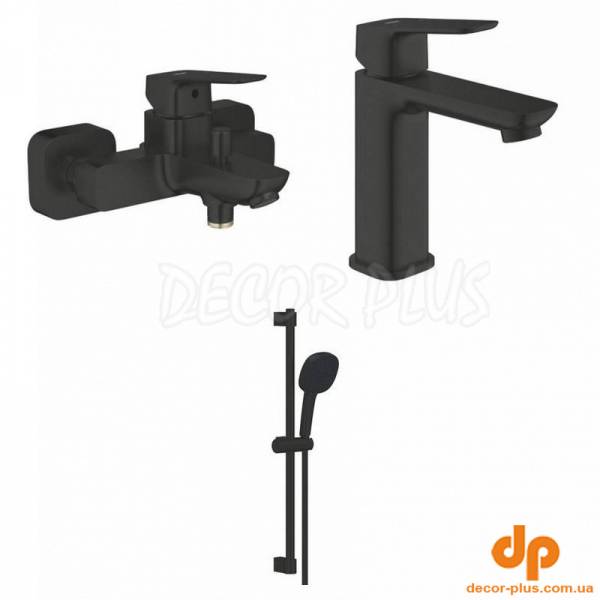 Набір змішувачів CUBEO (1018132430+1017552430+267482433), чорний