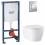Комплект Grohe BAU: унитаз, сиденье, инсталляция и кнопка (N-941430)