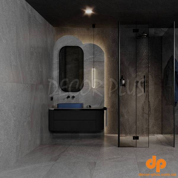 Mora Soft Grey Rect (1 сорт)