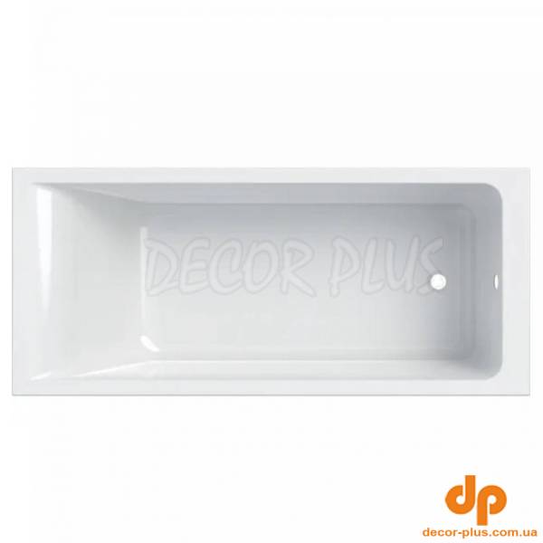 554.385.01.1 Ванна акрилова прямокутна Selnova Square 170х75см, з ніжками, колір білий (1 сорт)