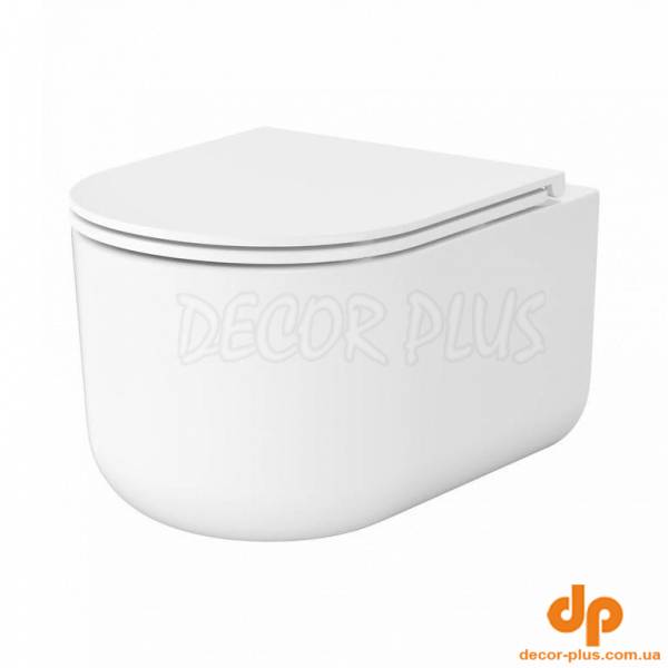Унітаз підвісний СЕТ C951 Intro Pro Oval Tornado з кришкою soft-close SZCZ1004020001 Cersanit