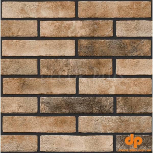 Плитка стінова KBР010 Klinker Brick Помаранчевий Slim 60x250x6 Golden Time