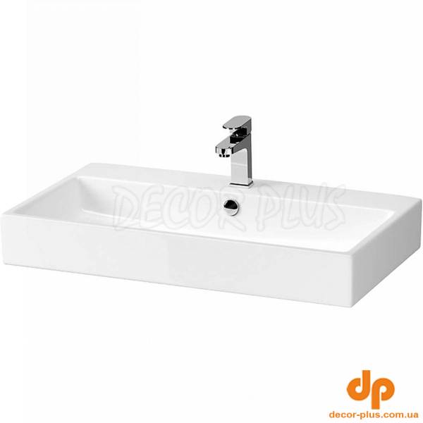 K118-002 VIRGO Раковина меблева -80 см, білий глянець (1 сорт)