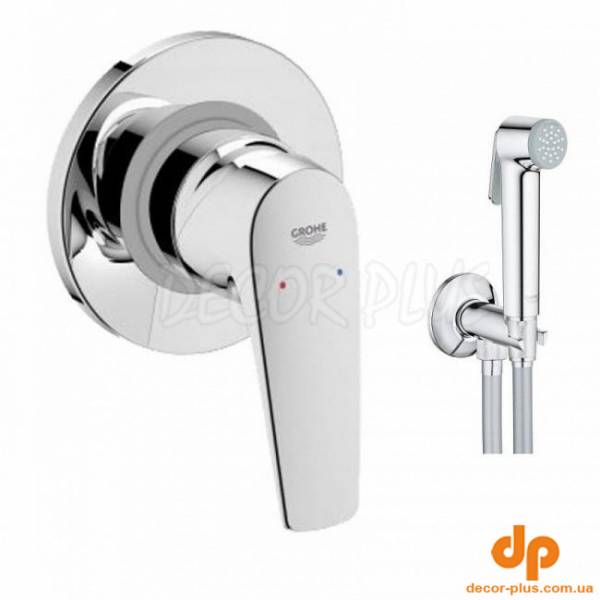 UA12164600 Bau Flow Комплект прихованого монтажу гігієнічного душу (2пак) (1 сорт)