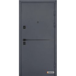 Вхідні двері Abwehr Solid Ral 7021T+Антрацит