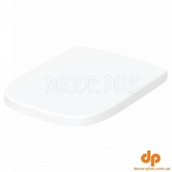 Сидіння Modo прямокутна форма, дюропласт, кріплення зверху, антибактеріальне