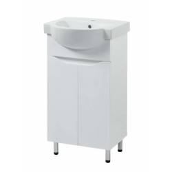 Шафка з умивальником Пектораль Фрея 45 білий D-Line