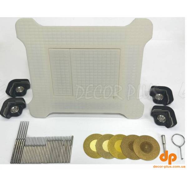 E10009 Прихована кнопка змиву Edplit CWG(Grohe) (1 сорт)