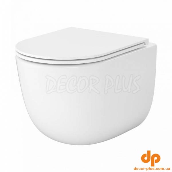 Унітаз підвісний Сет C947 Remo Pro овальний Tornado з кришкою soft-close SZCZ1003980001 Cersanit