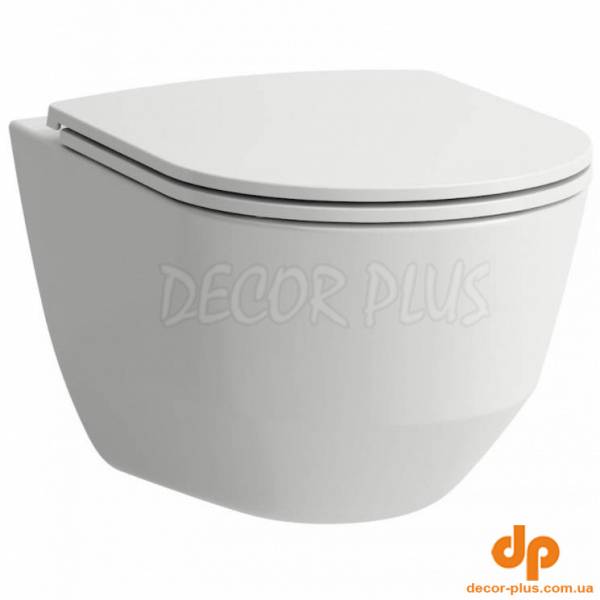 H8669570000001 PRO Унітаз підвісний Rimless з кришкою Slim Soft Close, білий (1 сорт)